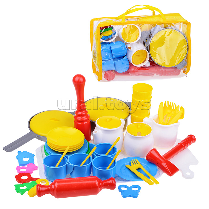 Набор детской посуды Столовый 52 предмета