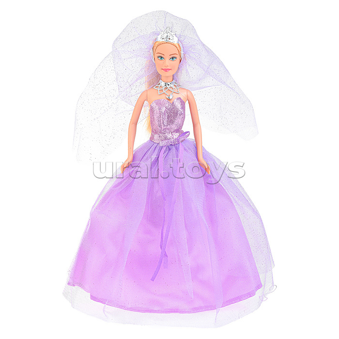 Кукла"Невеста" в свадебном платье и аксессуарами
