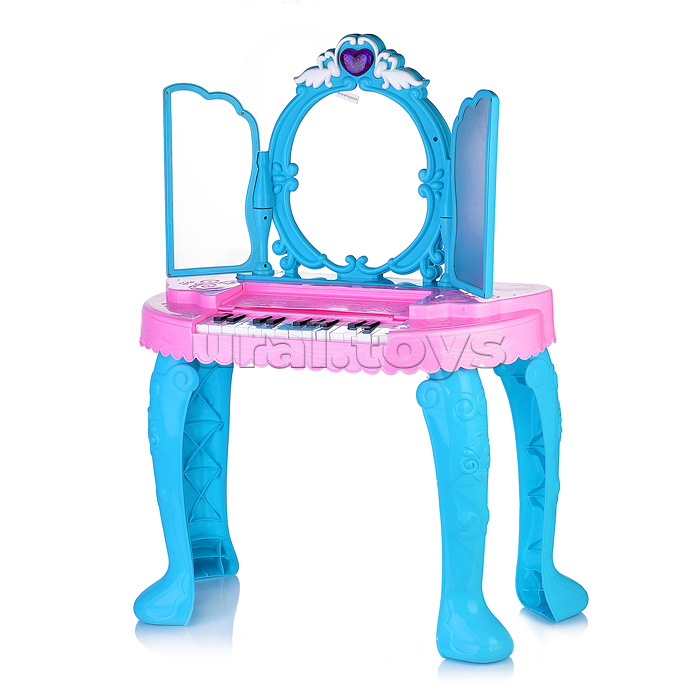 Игровой набор стилист "Туалетный столик-пианино. Стиль" (свет, звук) в коробке