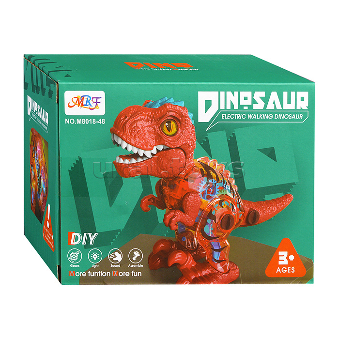 Динозавр "Рекс" (свет, звук) в коробке