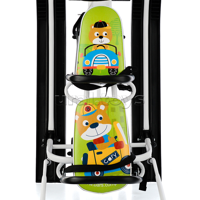 Игрушка Снегокат детский 507 "TWINS BABY Wheel" для двоих (Мишка)