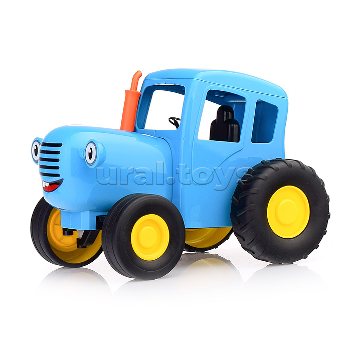 Модель р/у "Синий трактор" 20 см, звук, синий, в коробке