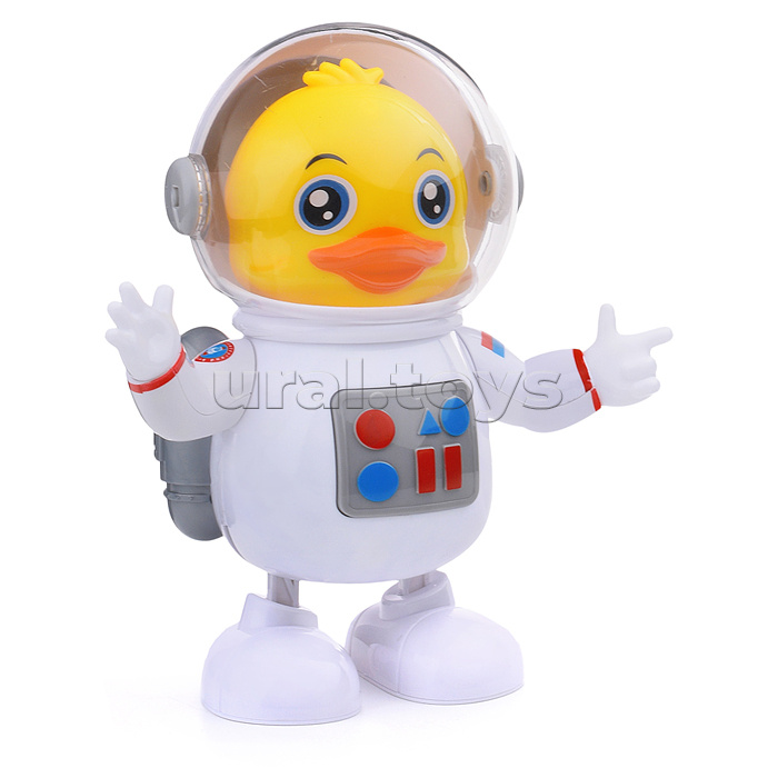 Интерактивная игрушка "Утенок-космонавт" в коробке
