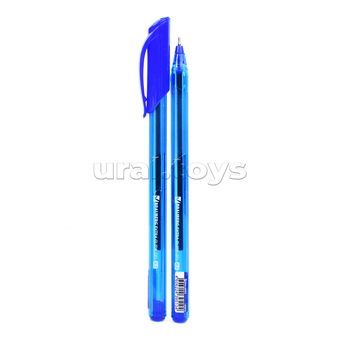 Ручка гелевая "Extra Glide Gel", синяя, трехгранная, игольчатый наконечник 0,7 мм, линия 0,5 мм