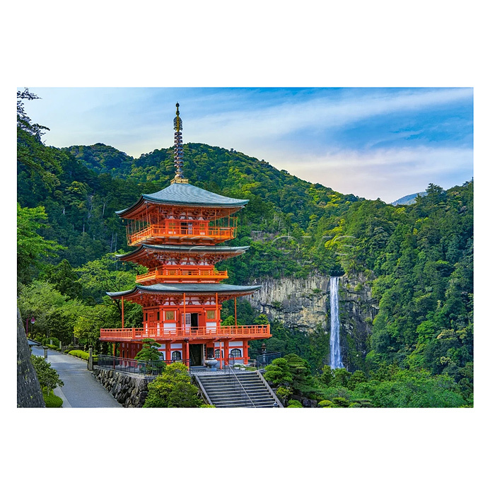 Пазлы 500 "Храм Сейганто, Япония"