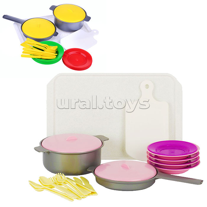 Набор детской посуды Кухонный 26 предметов