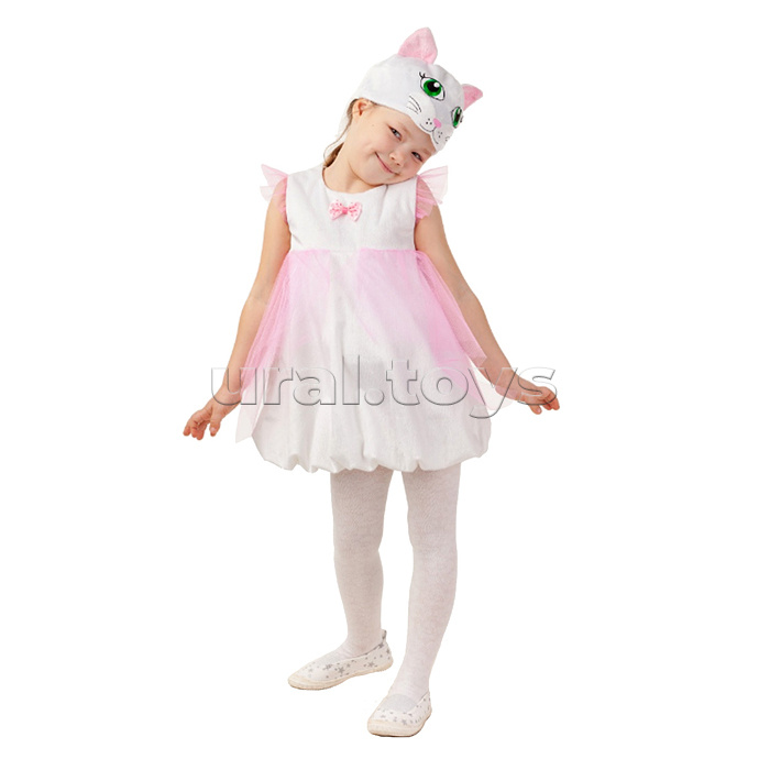 Костюм "Кошка Лала" (платье, шапка)  размер 104-52