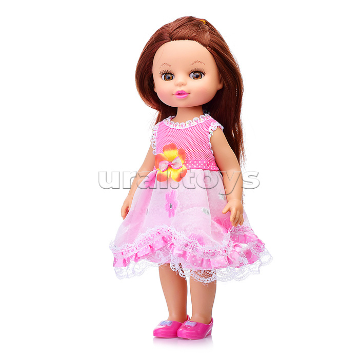 Кукла "Радочка" в нарядном платье, на батарейках, в коробке