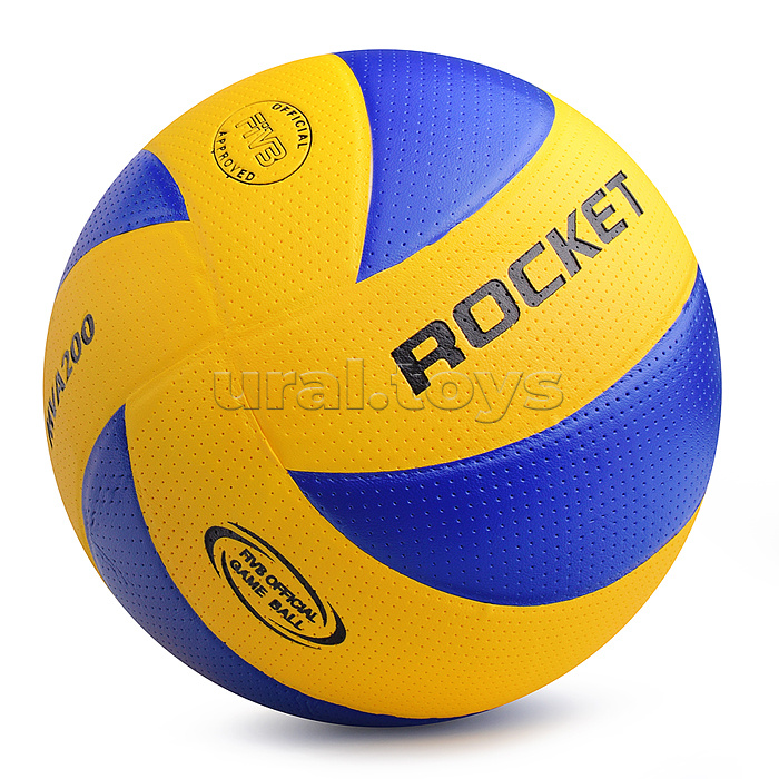 Мяч волейбольный ROCKET размер 5, 260гр PU