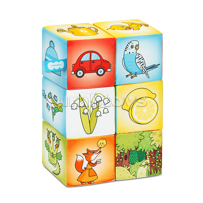 Игрушка кубики (Азбука цвета)