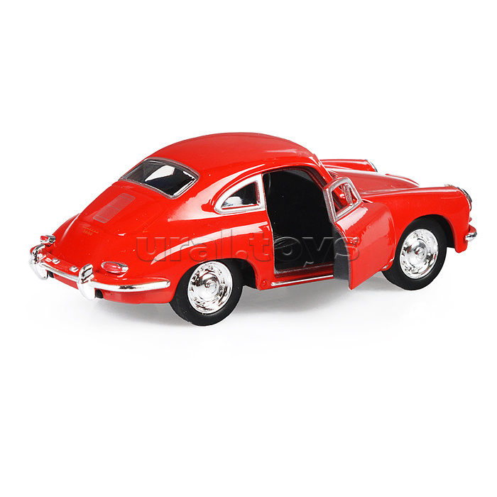 Машинка 1:38 Porsche 356B, пруж. мех., цвет в асс.