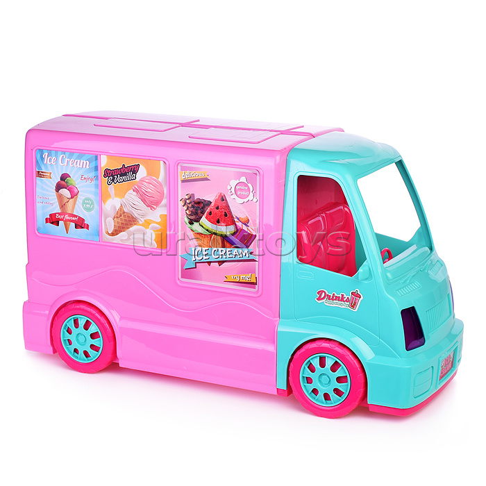 Машина "Кафе на колесах" с куклой, в коробке
